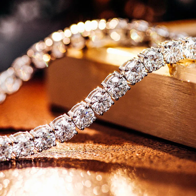Moissanite Tennis Bracelet